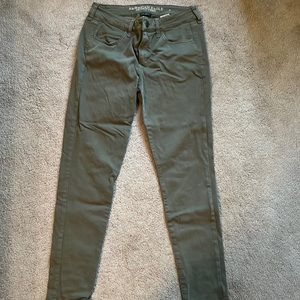 American Eagle super stretch jeggings